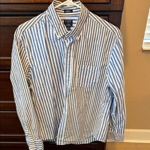 J. Crew Slim Untucked Flex Washed Long Sleeve Button Down